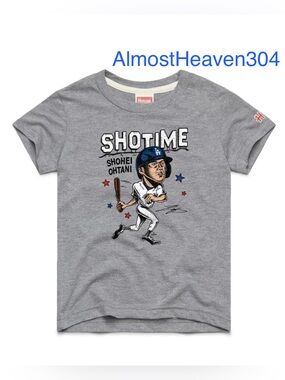 LA Dodgers Shohei Ohtani Shotime Shirt • Youth Size 10 • Homage • New No Tags